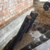 Ремонт пораженных солью конструкций фундамента